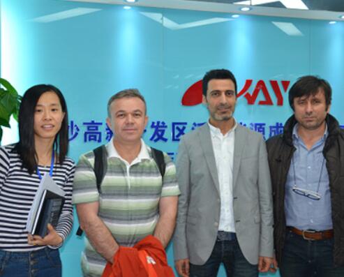 土耳其客户来MG不朽情缘能源考察！