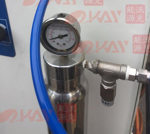 锅炉助燃现场测试结果