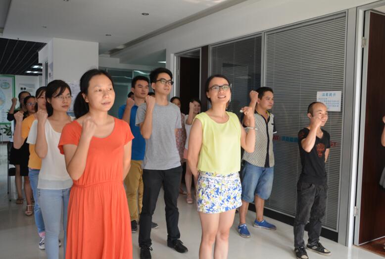 MG不朽情缘能源氢氧除碳机工厂9月业务启动大会