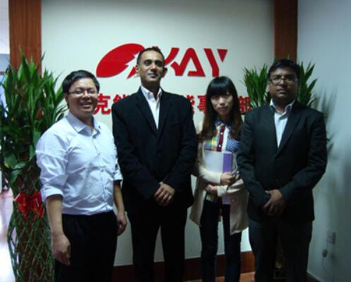 印度客户越洋考察MG不朽情缘能源水焊机工厂！