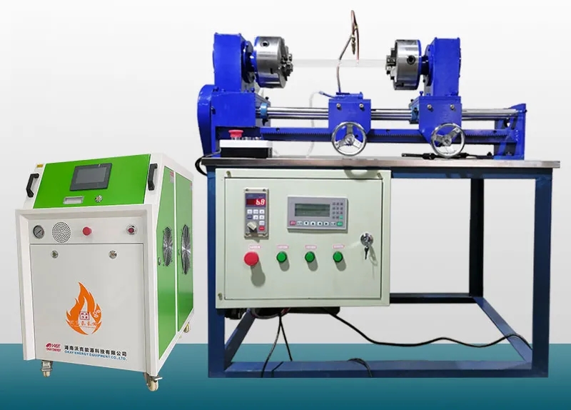 大管径玻璃管封口机床搭配氢氧机